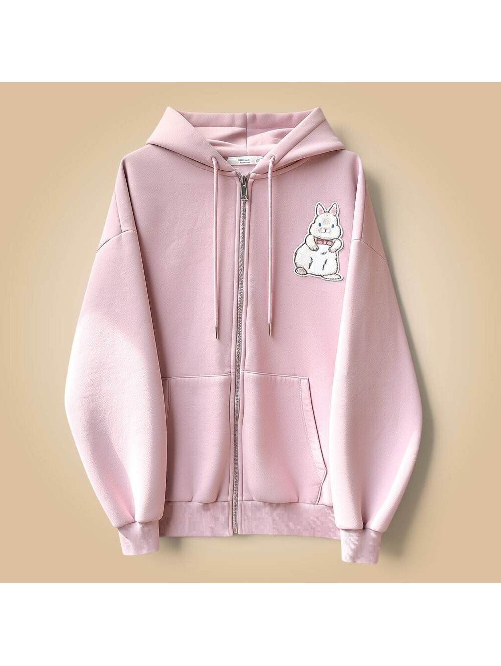 NET Ladies Pink Bunny Hoodie | S